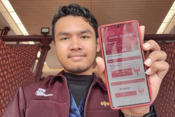 Mahasiswa ITS Bikin Aplikasi Buat Pasien Gagal Ginjal
