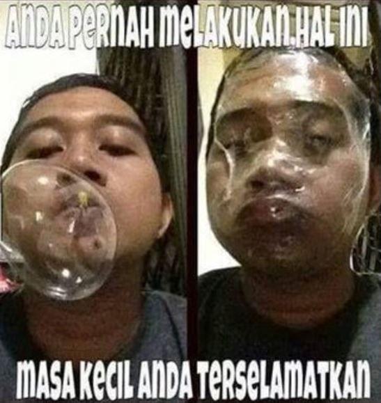 Pernah Lakukan Ini saat Bocah? 10 Meme Kocak Masa Kecil Terselamatkan