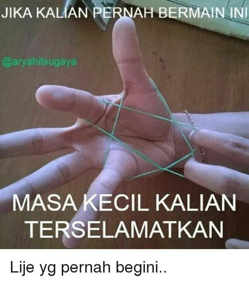 Pernah Lakukan Ini saat Bocah? 10 Meme Kocak Masa Kecil Terselamatkan