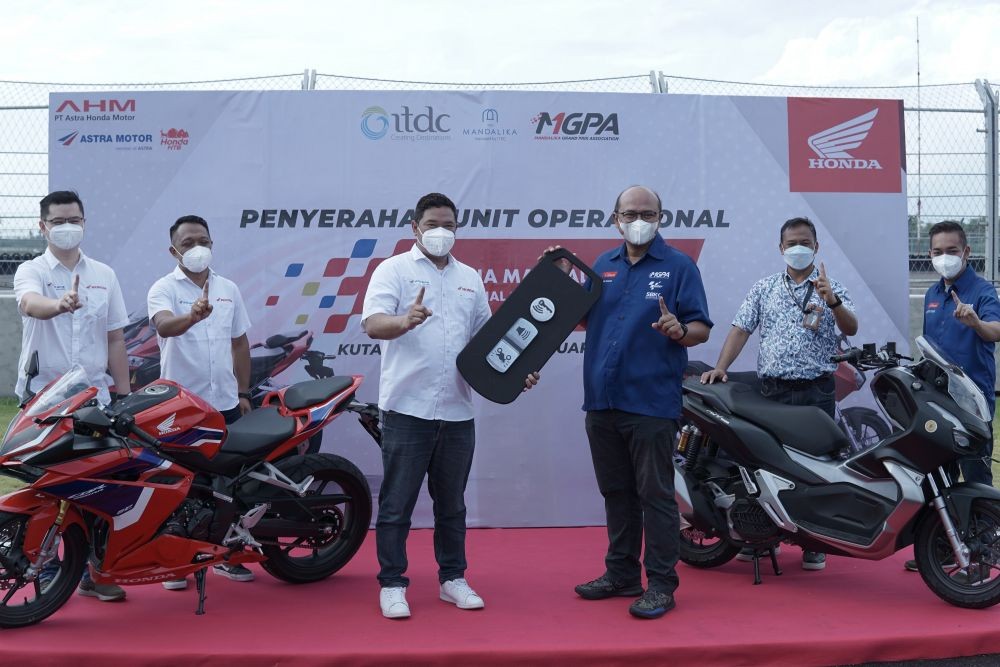 Motor Produksi AHM Honda ADV150 Jadi Skutik Resmi MotoGP Mandalika