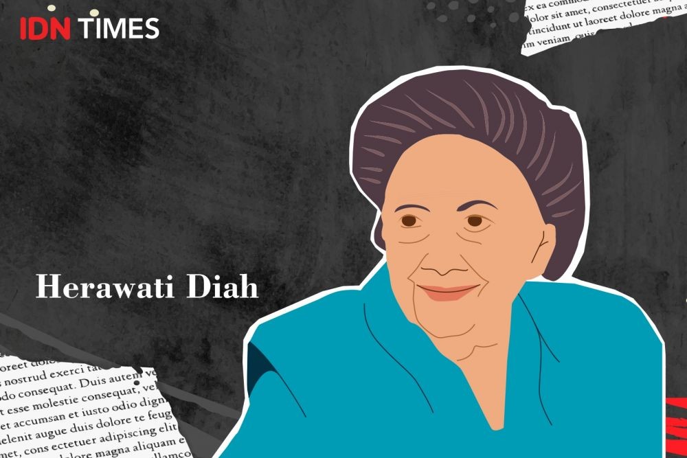 Sosok Siti Latifah Herawati Diah Jadi Tampilan Google Doodle   