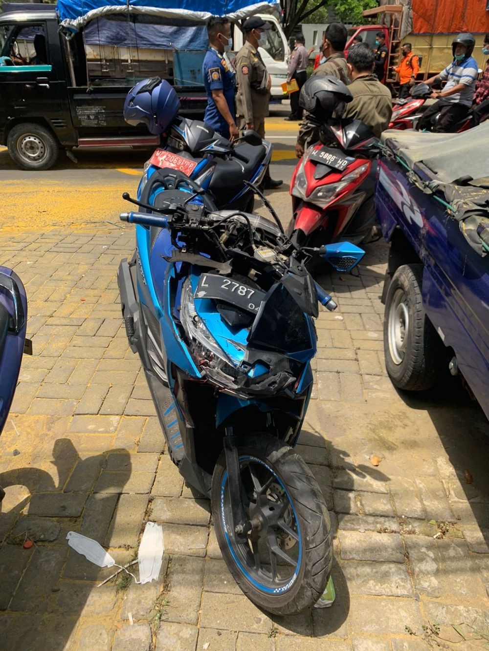 Tabrakan Beruntun di Surabaya, 2 Pemotor Tewas di Tempat