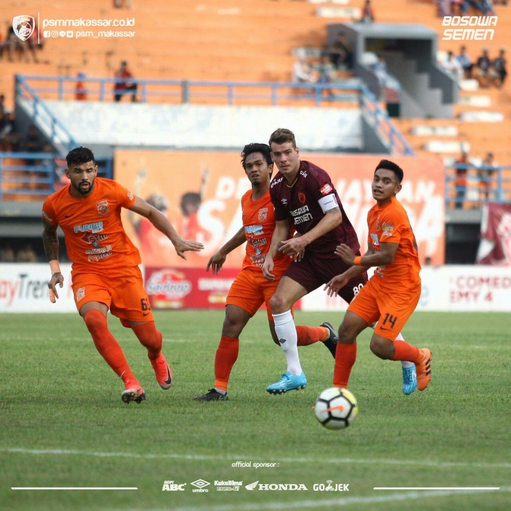 5 Duel Terakhir PSM Vs Borneo FC, Pesut Etam Kerap Kerepotan