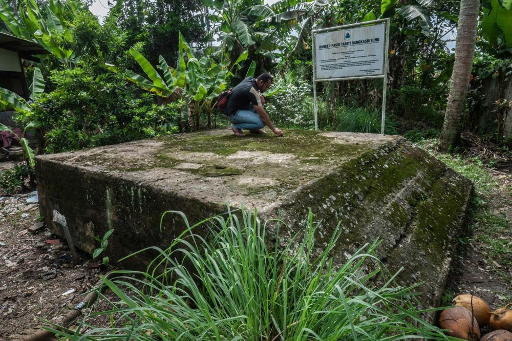 Penampakan Bunker Belanda di Lebak berusia 250 Tahun