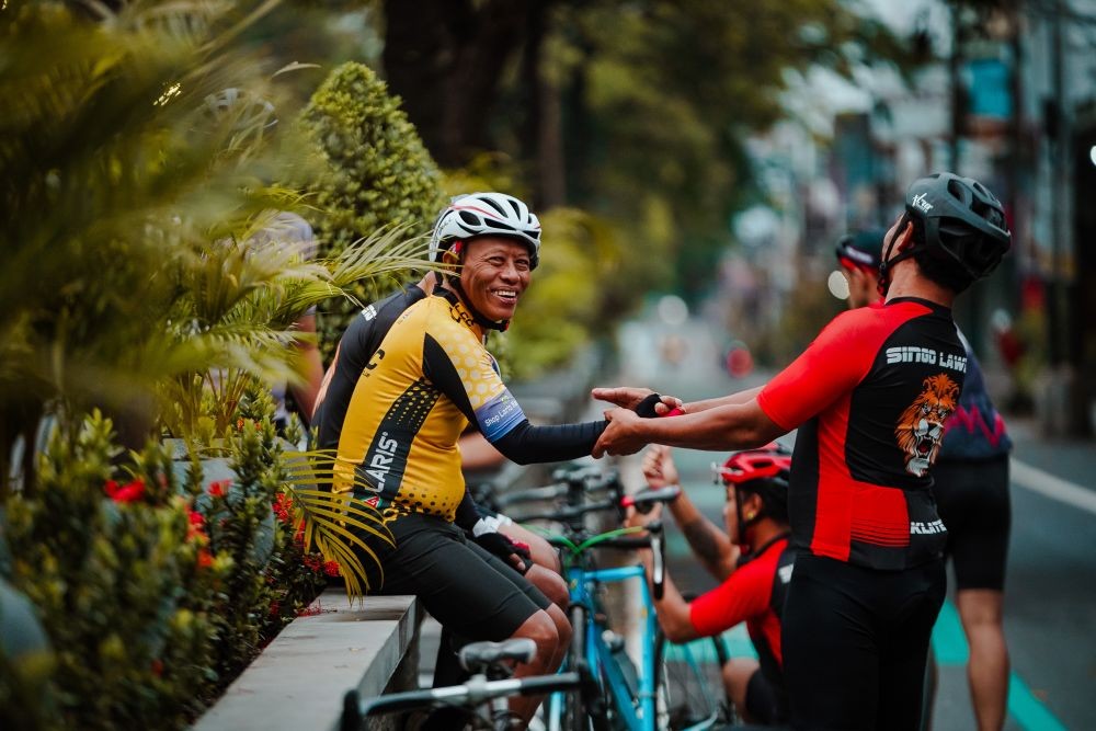 Gowes Asik, 15 Potret Seru Bersepeda Keliling Klaten