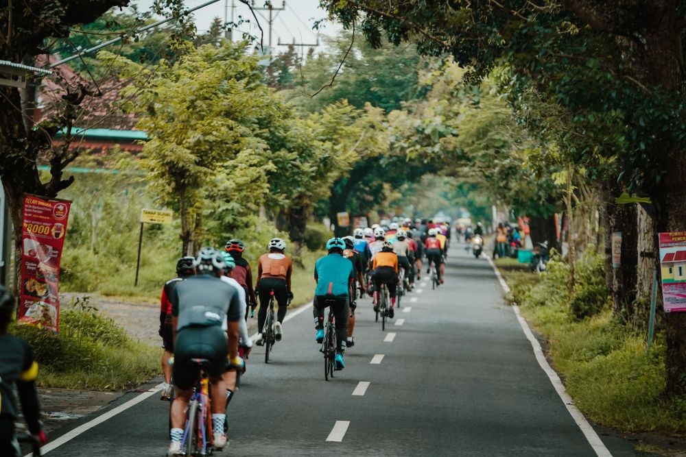 Gowes Asik, 15 Potret Seru Bersepeda Keliling Klaten