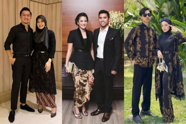 Inspirasi Padu Padan Baju Kondangan Hitam Dan Gold Yang Elegan