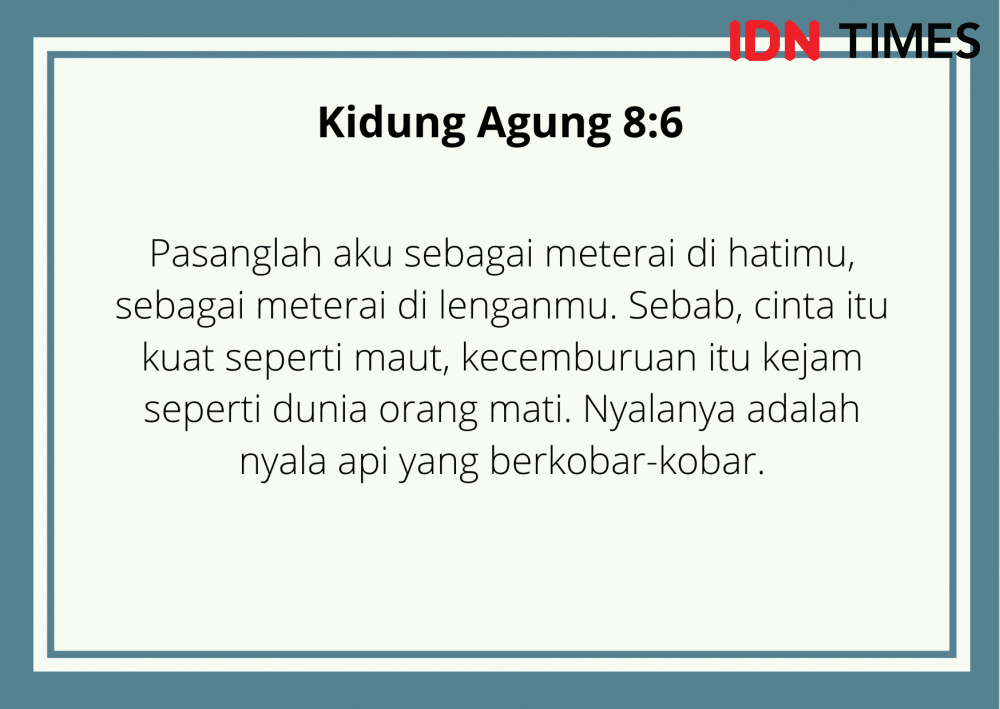 Ayat Alkitab Tentang Cinta Beda Agama