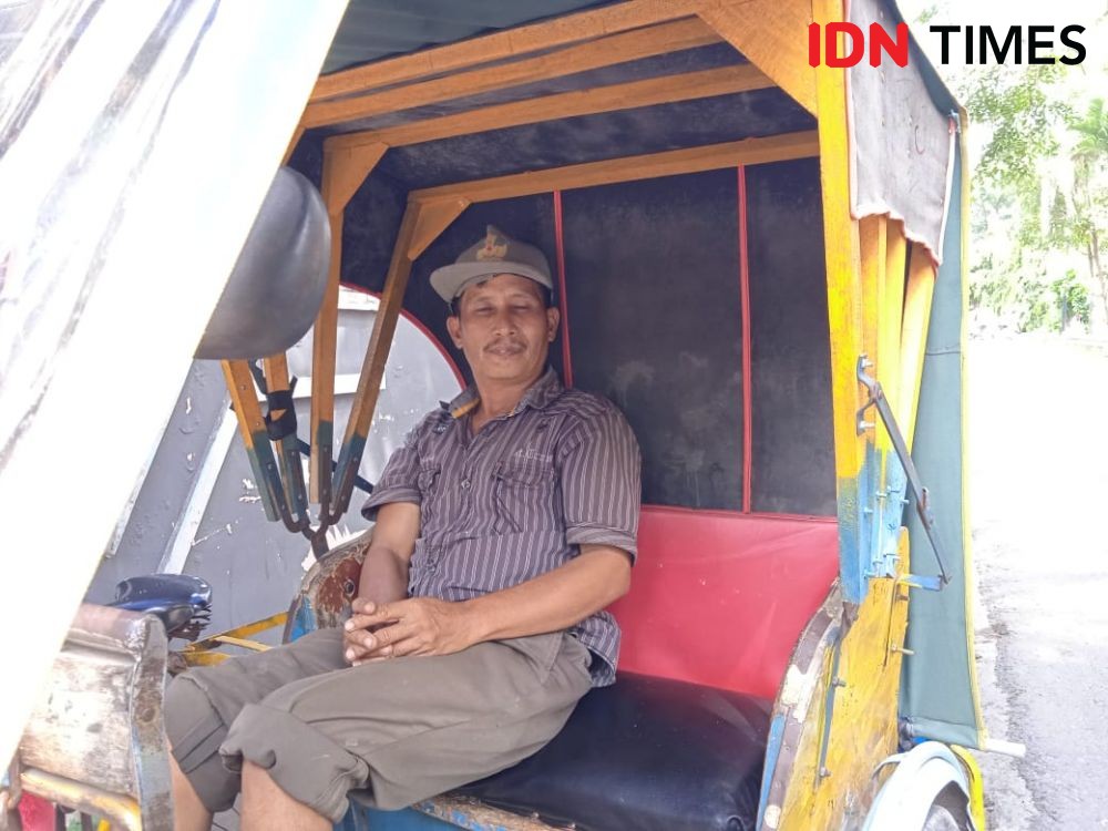 Nasib Becak Dayung di Medan, Tergilas Mesin dan Terpinggirkan Online