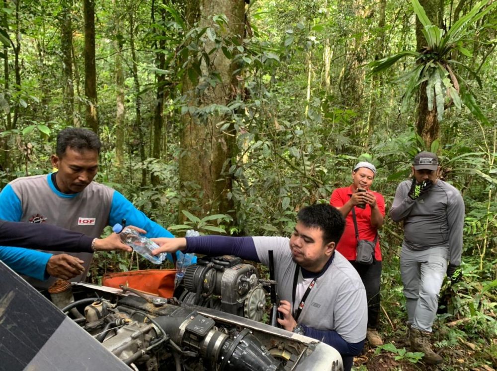 Klub Offroad CMRT Buka Jalur Hutan yang Hubungkan 2 Kabupaten