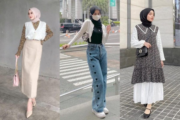 10 Ide Korean Style Hijab Kece Auto Hits Seperti Selebgram