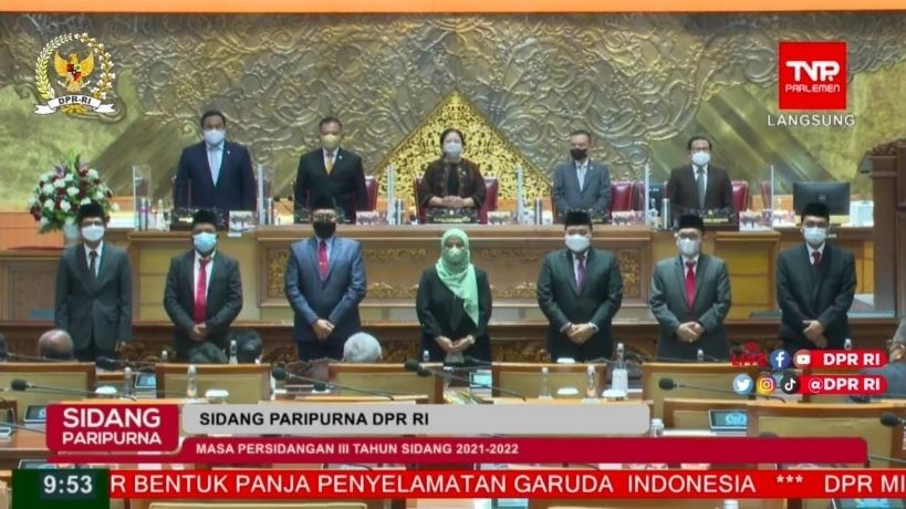 Tok! DPR Sahkan Komisioner KPU Dan Bawaslu Periode 2022-2027