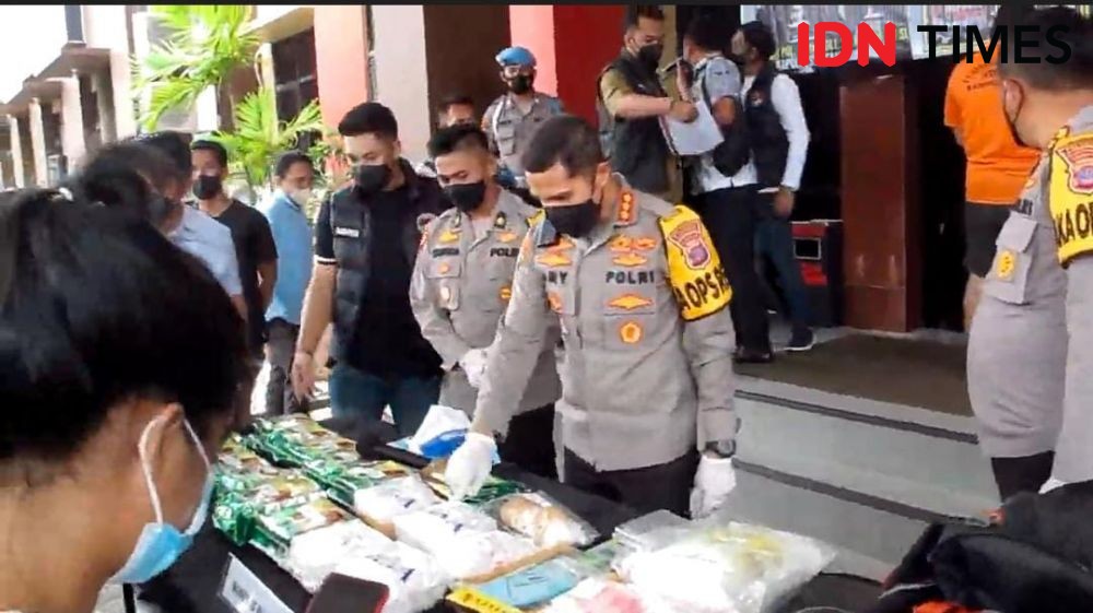 Tangkapan Jumbo Narkoba di Samarinda Senilai Rp17 Miliar