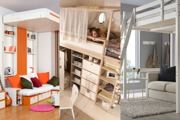 13 Referensi Kasur untuk Kamar Mungil, Ada Loft Bed dan Sofa Bed