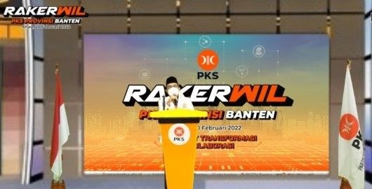 Rakerwil PKS Banten, Wahidin Halim Akui Dekat dengan PKS 