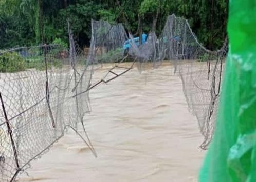 Banjir di Maros, 8 Kecamatan Terendam, Satu Jembatan Rusak