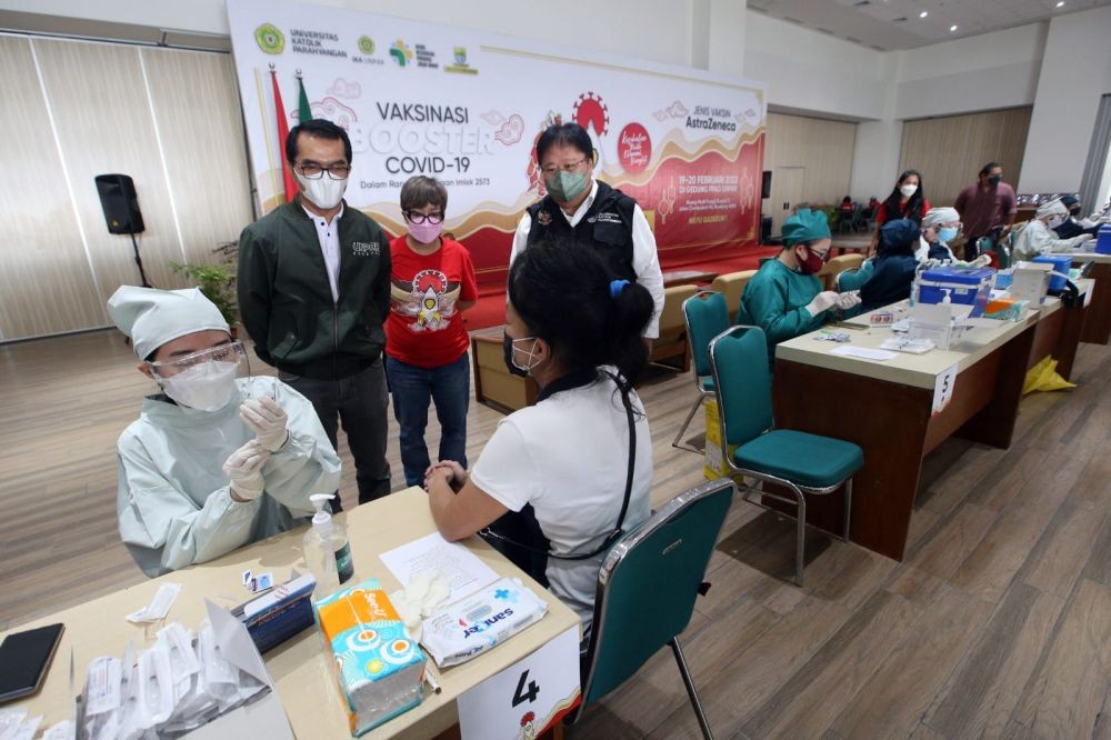 Vaksinasi Booster Kota Tangerang Dibuka di Sejumlah Lokasi