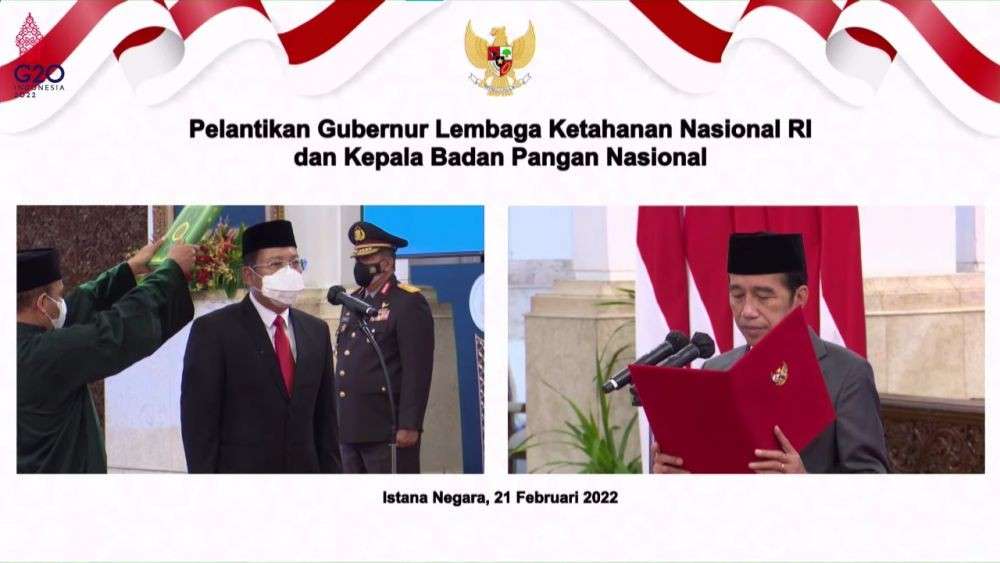 Sah! Jokowi Lantik Andi Widjajanto Jadi Gubernur Lemhanas