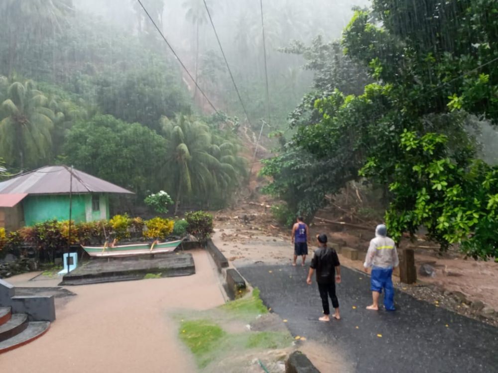 Cuaca Ekstrem, Longsor Terjadi di Sejumlah Wilayah Sulawesi Utara