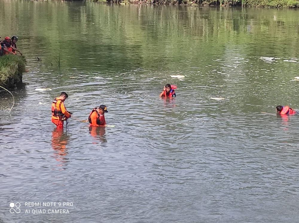 Pemancing Hilang, Diduga Jatuh ke Dam Bendo Imogiri Bantul