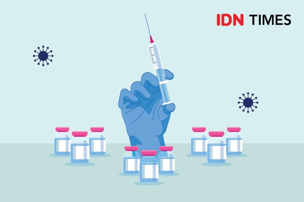 Ribuan Nakes di Klungkung Bakal Disuntik Vaksin Dosis Keempat
