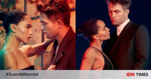 10 Pemotretan Hot Robert Pattinson Dan Zoe Kravitz, Serasi!