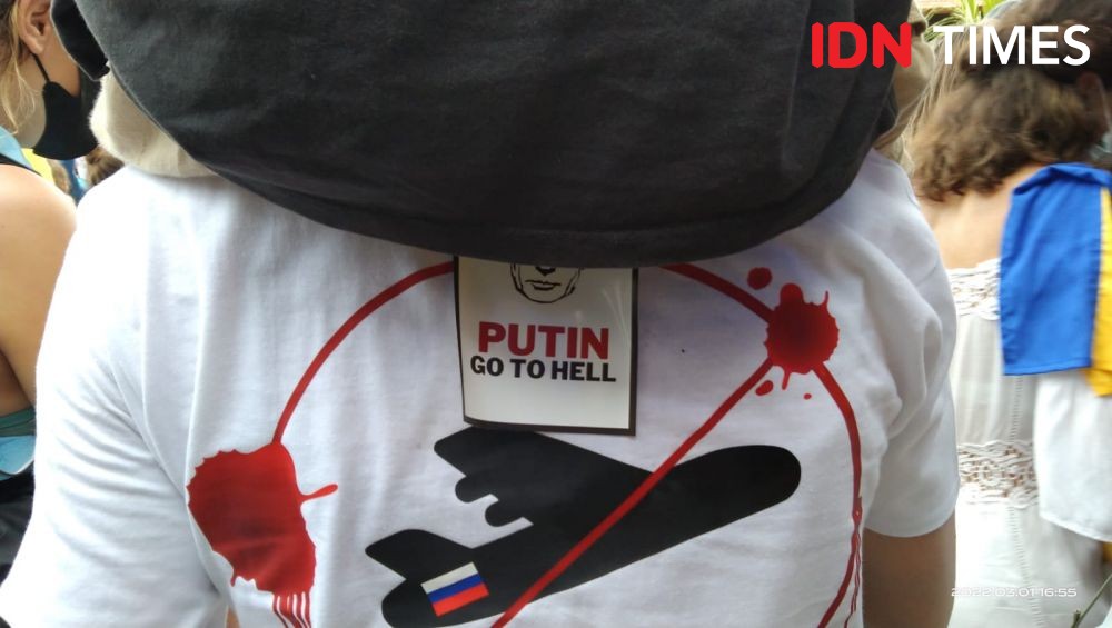Suara Hati Warga Ukraina di Bali: Kami Ingin Menghentikan Rusia  