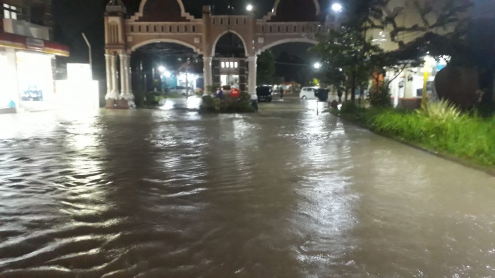 Sejumlah Titik di Kota Serang Terendam Banjir