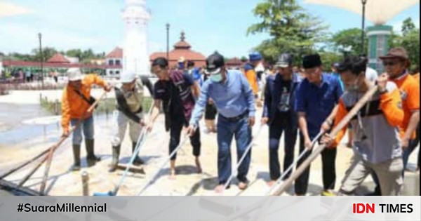 Banjir Di Kawasan Banten Lama Mulai Surut