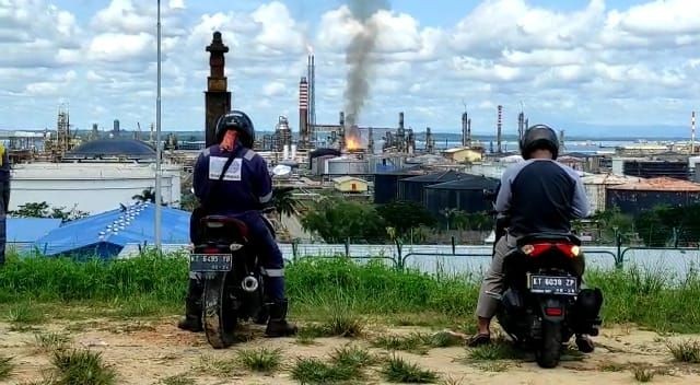 Polisi Investigasi Penyebab Kebakaran Kilang Pertamina di Balikpapan