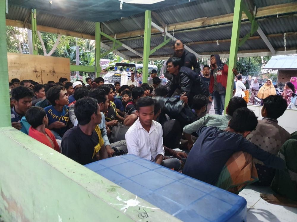 114 Imigran Rohingya Terdampar di Bireuen