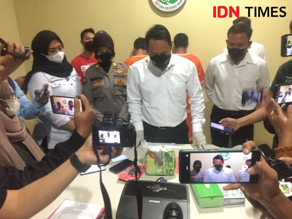 2 Pengedar Sabu 529 Gram di Bandar Lampung Terancam Hukuman Mati