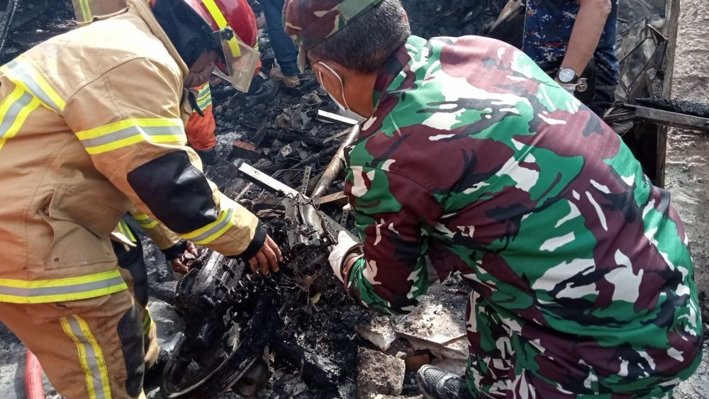 Tragis, Kebakaran Ruko di Balikpapan Ditemukan Tiga Korban Terpanggang