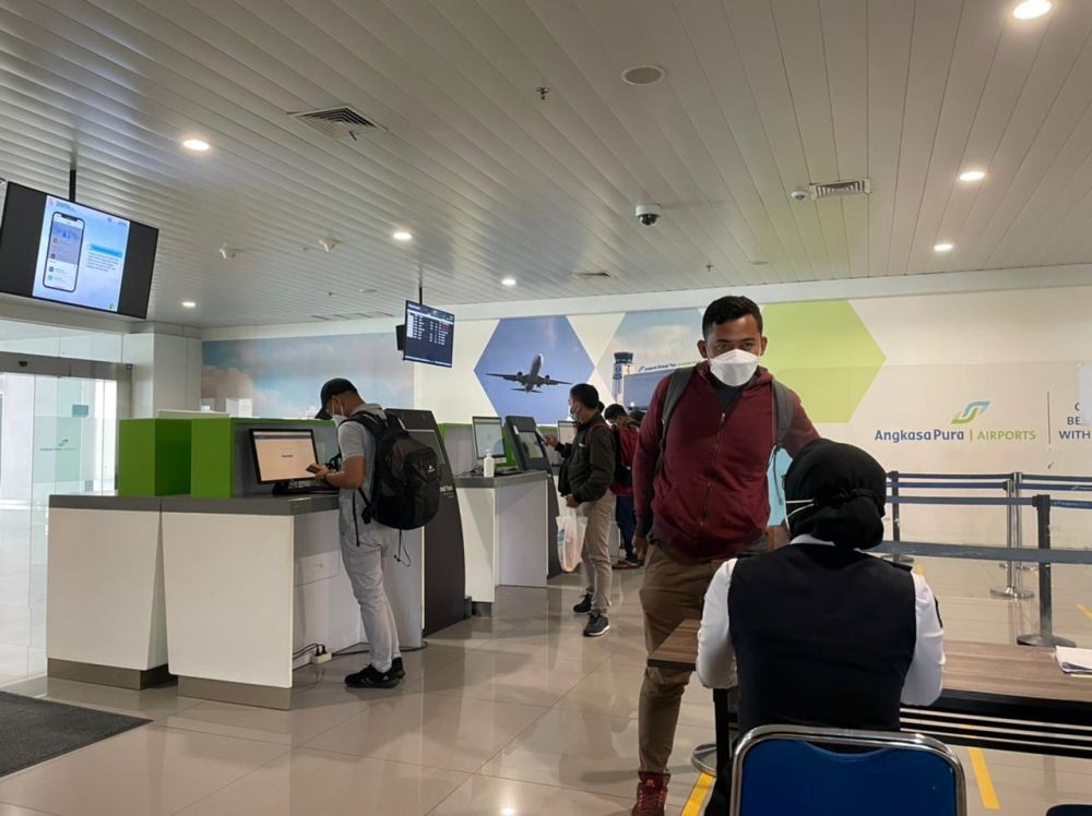 Penumpang di Bandara Ahmad Yani Mulai Naik, Sehari Capai 2.000 Orang