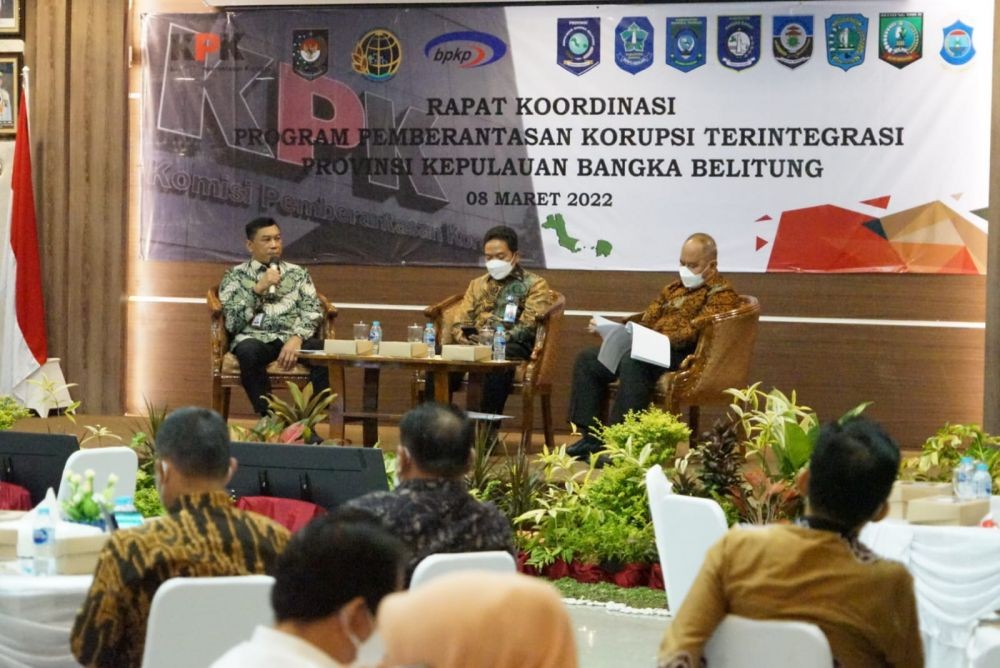 KPK Ultimatum Pemda Bangka Belitung Tak Korupsi