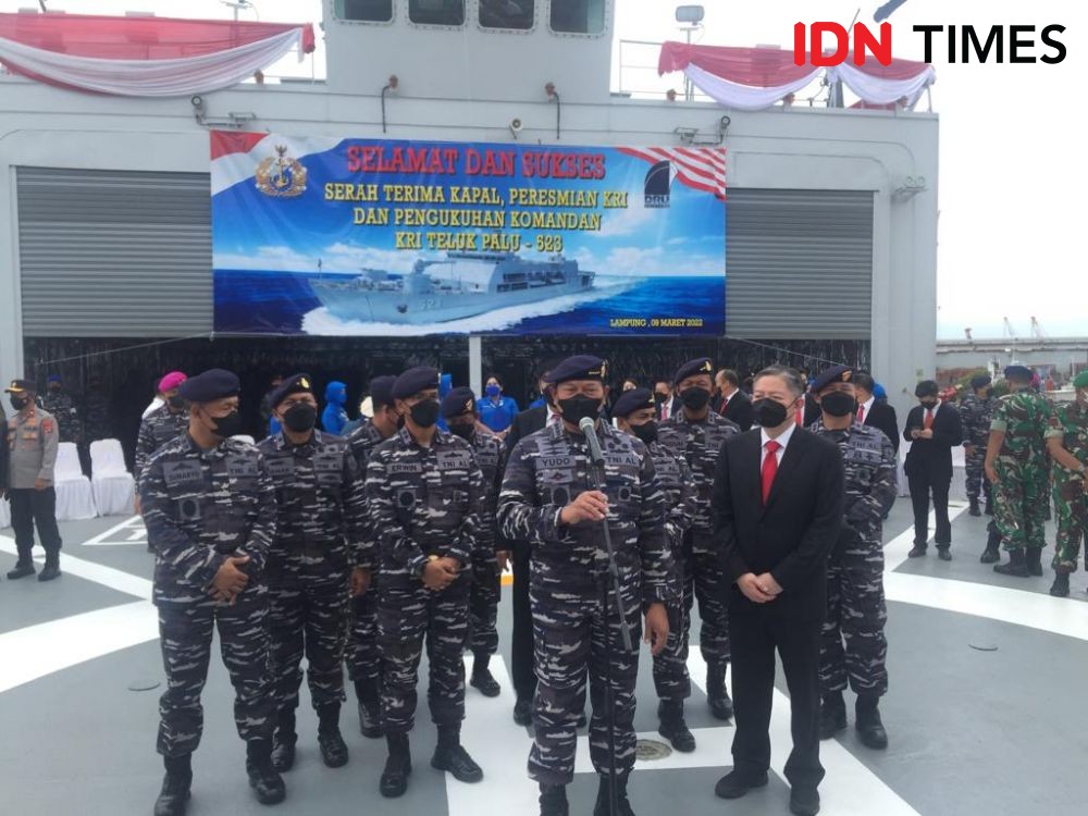 Keren! TNI AL Tambah Kapal Perang Angkut Tank, KRI Teluk Palu-523