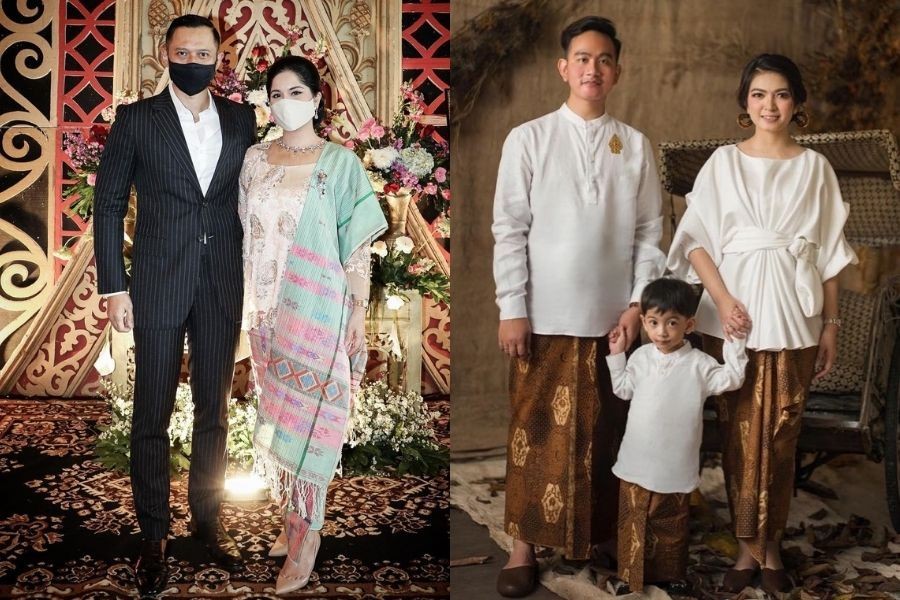 9 Selvi Ananda's Kebaya Style vs.  Annisa Pohan, Presidential Duo!