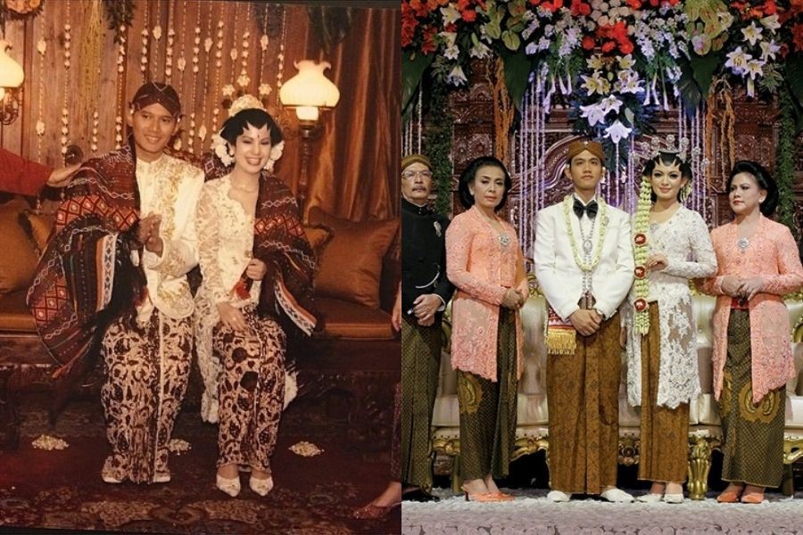 9 Selvi Ananda's Kebaya Style vs.  Annisa Pohan, Presidential Duo!