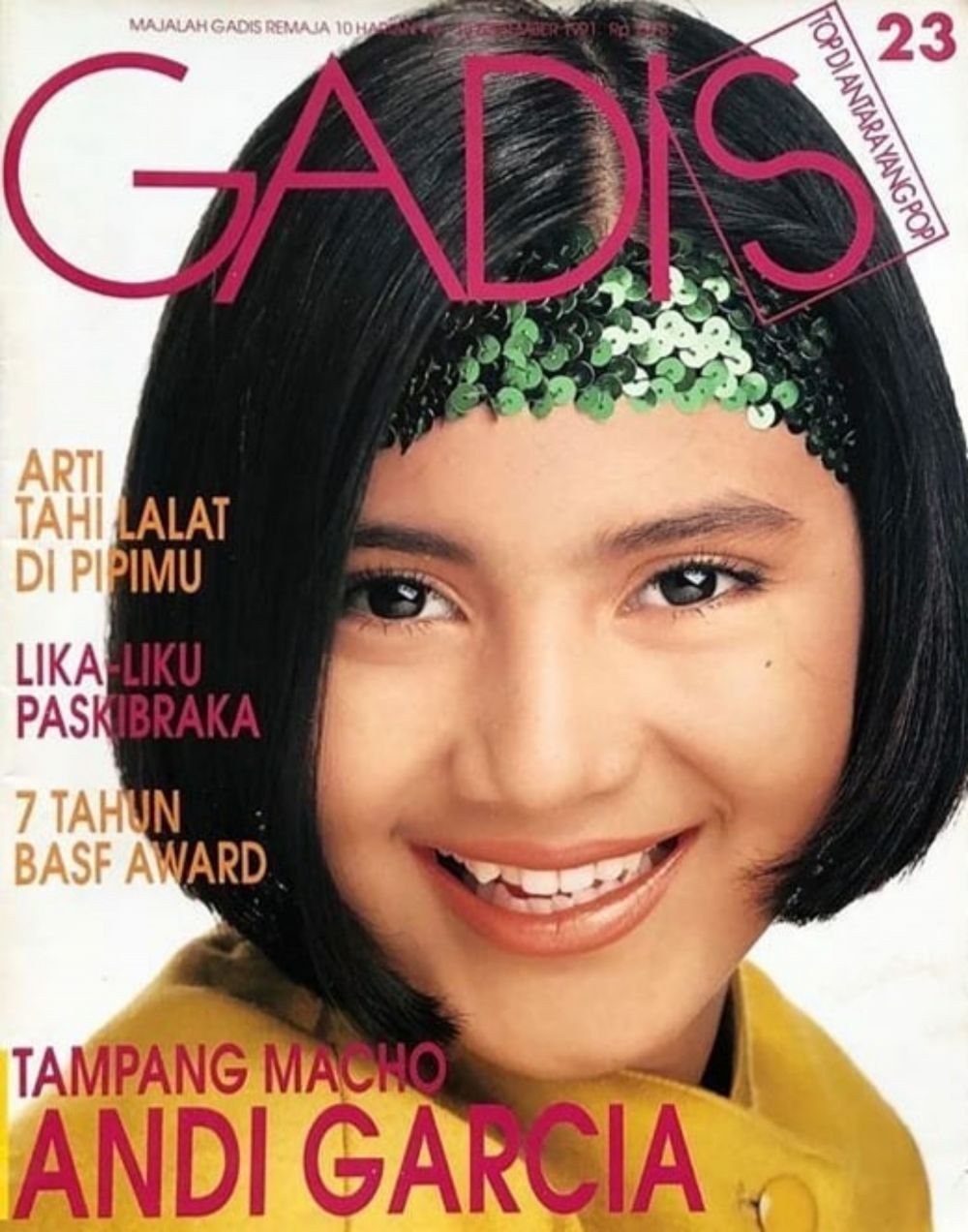 10 Potret Lawas Wanda Hamidah Model Cover Girl Pada Masanya