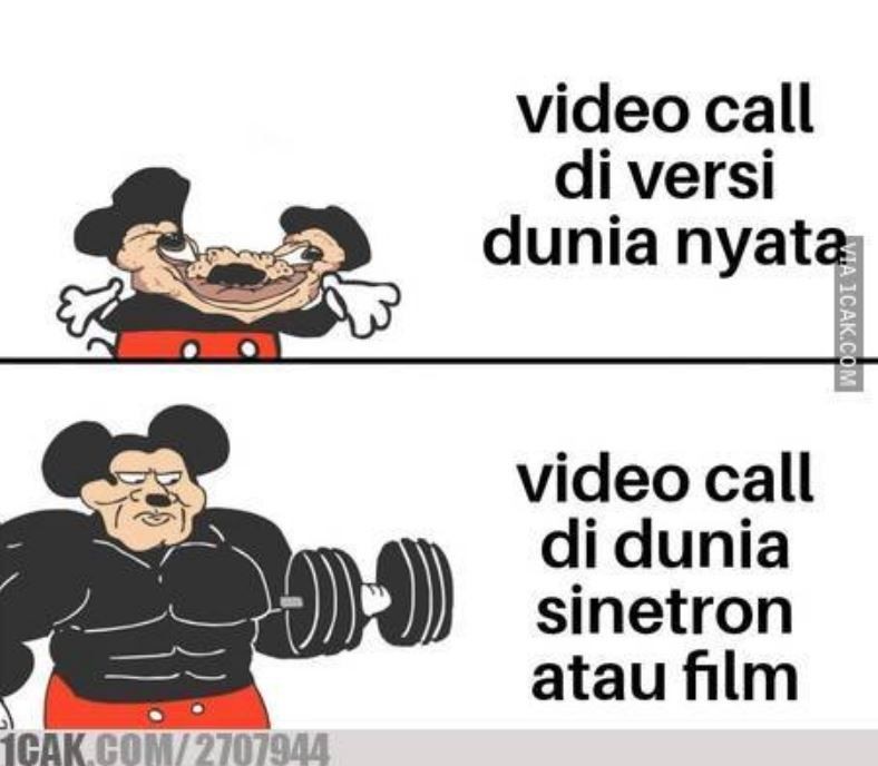 10 Meme Lagi Video Call Ini Kocaknya Pasti Pernah Kamu Alami