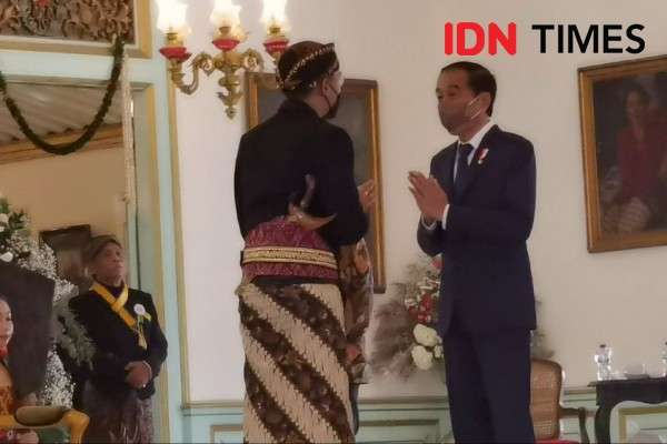 Presiden Jokowi Tiba-Tiba Hadir Ke Jumenengan KGPAA Mangkune