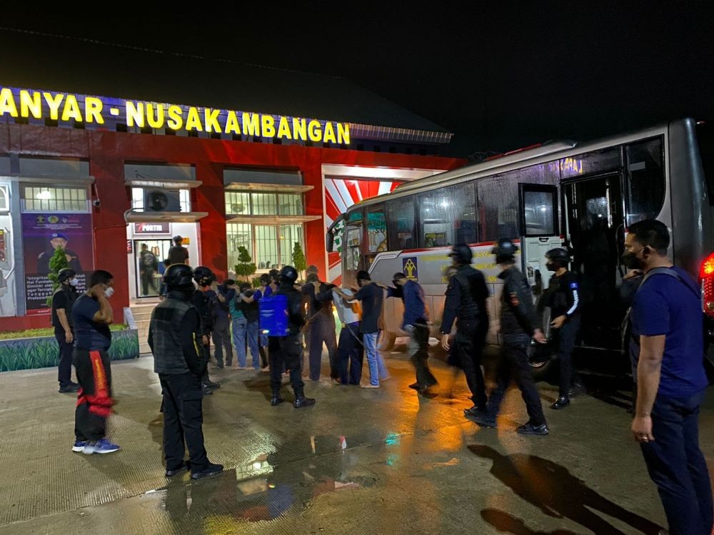Jadi Bandar di Lapas, 11 Napi Dipindah ke Sel Tikus Nusa Kambangan