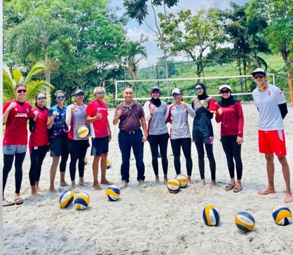 Tiga Atlet Voli Pantai NTB Dipanggil Ikuti Seleksi Sea Games Vietnam 