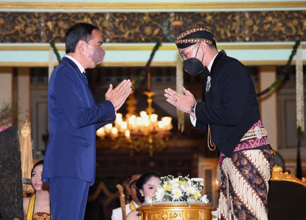 Presiden Jokowi Tiba-Tiba Hadir ke Jumenengan KGPAA Mangkunegara X