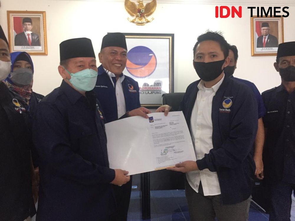 DPW NasDem Lampung Rekomendasi Ardian Maju Calon Wakil Bupati Lampura