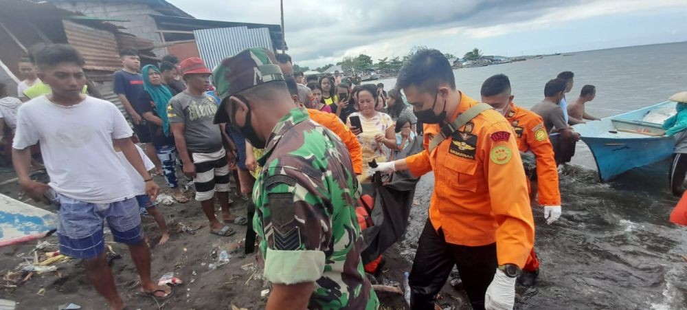 Jenazah Bayi Tenggelam Ditemukan di Perairan Likupang Timur Sulut