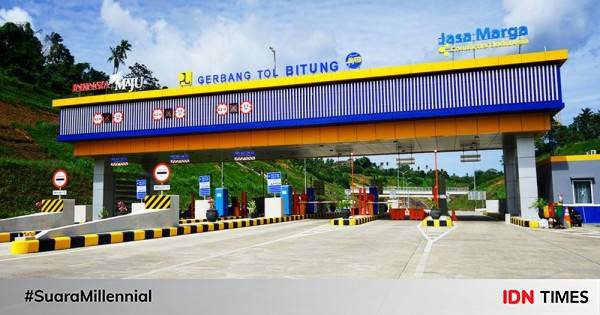 Tarif Tol Manado Bitung Berlaku Penuh, Ini Daftarnya