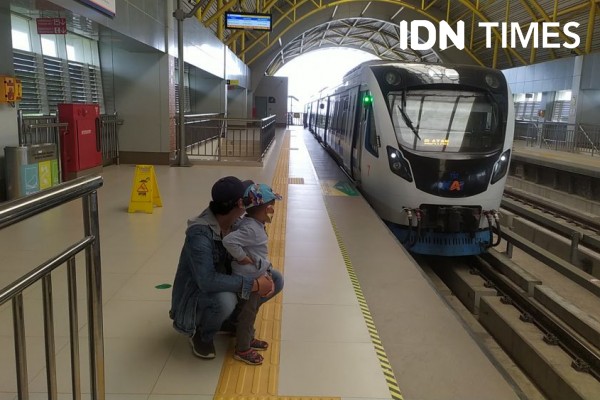 Penumpang LRT Palembang Turun 30 Persen Selama Pandemik