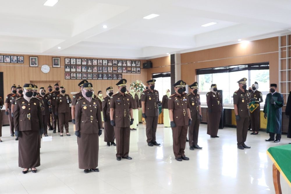 Sah! 5 Kajari di Korps Adhyaksa Provinsi Lampung Berganti