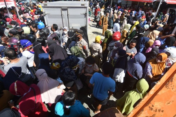 Bulog Samarinda Gelar 24 Kali Pasar Murah guna Menekan Inflasi